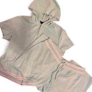 Y2K 2000s style terrycloth New York and Company tracksuit